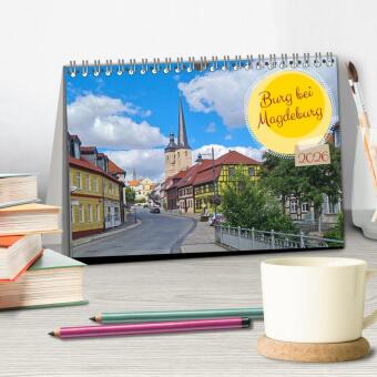 Burg bei Magdeburg (Tischkalender 2026 DIN A5 quer), CALVENDO Monatskalender
