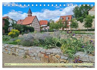 Burg bei Magdeburg (Tischkalender 2026 DIN A5 quer), CALVENDO Monatskalender