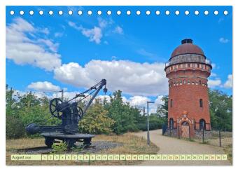 Burg bei Magdeburg (Tischkalender 2026 DIN A5 quer), CALVENDO Monatskalender