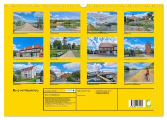 Burg bei Magdeburg (Wandkalender 2026 DIN A3 quer), CALVENDO Monatskalender