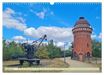 Burg bei Magdeburg (Wandkalender 2026 DIN A3 quer), CALVENDO Monatskalender