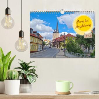 Burg bei Magdeburg (Wandkalender 2026 DIN A4 quer), CALVENDO Monatskalender