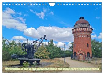 Burg bei Magdeburg (Wandkalender 2026 DIN A4 quer), CALVENDO Monatskalender