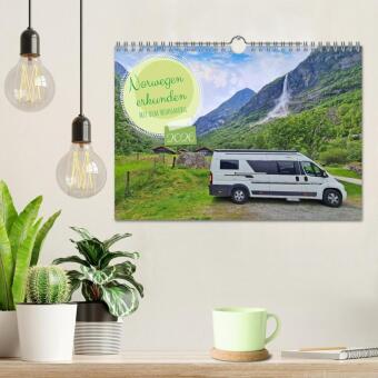 Norwegen erkunden mit dem Wohnmobil (Wandkalender 2026 DIN A4 quer), CALVENDO Monatskalender