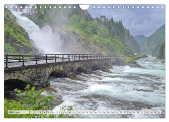 Norwegen erkunden mit dem Wohnmobil (Wandkalender 2026 DIN A4 quer), CALVENDO Monatskalender