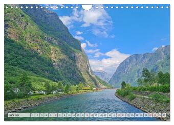 Norwegen erkunden mit dem Wohnmobil (Wandkalender 2026 DIN A4 quer), CALVENDO Monatskalender