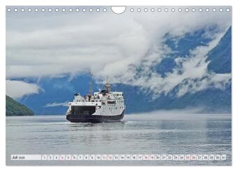 Norwegen erkunden mit dem Wohnmobil (Wandkalender 2026 DIN A4 quer), CALVENDO Monatskalender