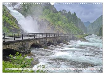 Norwegen erkunden mit dem Wohnmobil (Wandkalender 2026 DIN A3 quer), CALVENDO Monatskalender