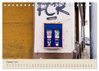Kaugummiautomaten (Tischkalender 2026 DIN A5 quer), CALVENDO Monatskalender