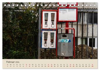 Kaugummiautomaten (Tischkalender 2026 DIN A5 quer), CALVENDO Monatskalender