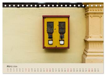 Kaugummiautomaten (Tischkalender 2026 DIN A5 quer), CALVENDO Monatskalender