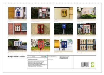 Kaugummiautomaten (Wandkalender 2026 DIN A2 quer), CALVENDO Monatskalender