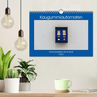 Kaugummiautomaten (Wandkalender 2026 DIN A4 quer), CALVENDO Monatskalender