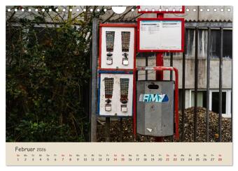 Kaugummiautomaten (Wandkalender 2026 DIN A4 quer), CALVENDO Monatskalender