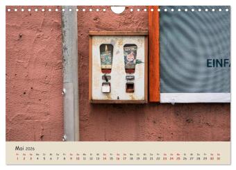 Kaugummiautomaten (Wandkalender 2026 DIN A4 quer), CALVENDO Monatskalender