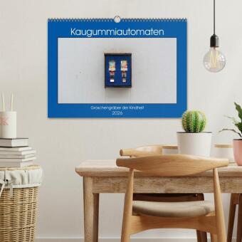Kaugummiautomaten (Wandkalender 2026 DIN A3 quer), CALVENDO Monatskalender
