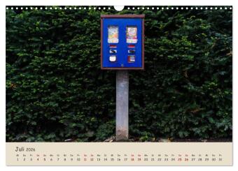 Kaugummiautomaten (Wandkalender 2026 DIN A3 quer), CALVENDO Monatskalender