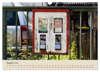 Kaugummiautomaten (Wandkalender 2026 DIN A3 quer), CALVENDO Monatskalender