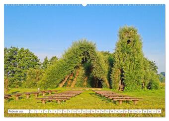 Boizenburg an der Elbe - Fliesenstadt im Dreiländereck (hochwertiger Premium Wandkalender 2026 DIN A2 quer), Kunstdruck in Hochglanz