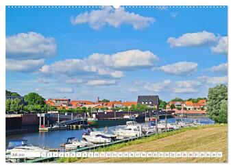 Boizenburg an der Elbe - Fliesenstadt im Dreiländereck (hochwertiger Premium Wandkalender 2026 DIN A2 quer), Kunstdruck in Hochglanz