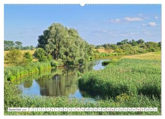 Boizenburg an der Elbe - Fliesenstadt im Dreiländereck (hochwertiger Premium Wandkalender 2026 DIN A2 quer), Kunstdruck in Hochglanz