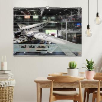 Technikmuseum Speyer & Sinsheim (Wandkalender 2026 DIN A2 quer), CALVENDO Monatskalender