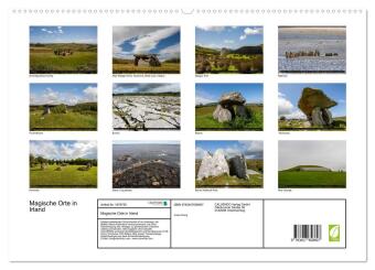 Magische Orte in Irland (Wandkalender 2026 DIN A2 quer), CALVENDO Monatskalender
