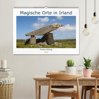 Magische Orte in Irland (Wandkalender 2026 DIN A2 quer), CALVENDO Monatskalender