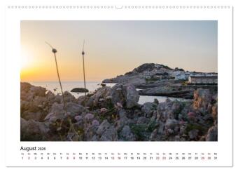Mallorca - Stille Orte (Wandkalender 2026 DIN A2 quer), CALVENDO Monatskalender