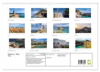 Mallorca - Stille Orte (Wandkalender 2026 DIN A3 quer), CALVENDO Monatskalender