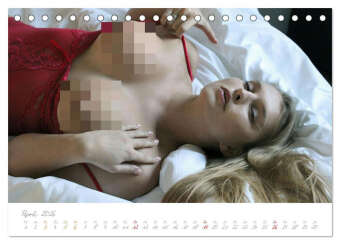 Erotik Fotoart - Frauen sexy & elegant (Tischkalender 2026 DIN A5 quer), CALVENDO Monatskalender