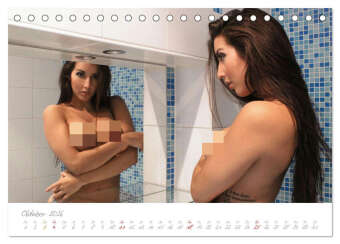 Erotik Fotoart - Frauen sexy & elegant (Tischkalender 2026 DIN A5 quer), CALVENDO Monatskalender