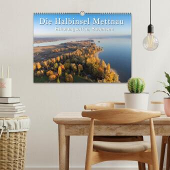 Die Halbinsel Mettnau - Erholungsort im Bodensee (Wandkalender 2026 DIN A3 quer), CALVENDO Monatskalender