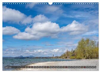 Die Halbinsel Mettnau - Erholungsort im Bodensee (Wandkalender 2026 DIN A3 quer), CALVENDO Monatskalender
