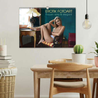 Erotik Fotoart - Frauen sexy & elegant (Wandkalender 2026 DIN A3 quer), CALVENDO Monatskalender
