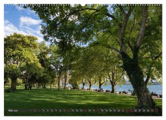 Die Halbinsel Mettnau - Erholungsort im Bodensee (Wandkalender 2026 DIN A2 quer), CALVENDO Monatskalender