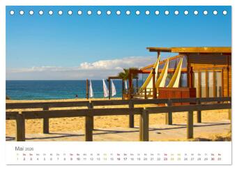 Alentejo Portugal - Küstenimpressionen (Tischkalender 2026 DIN A5 quer), CALVENDO Monatskalender