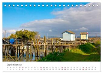 Alentejo Portugal - Küstenimpressionen (Tischkalender 2026 DIN A5 quer), CALVENDO Monatskalender