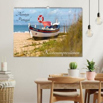 Alentejo Portugal - Küstenimpressionen (Wandkalender 2026 DIN A2 quer), CALVENDO Monatskalender