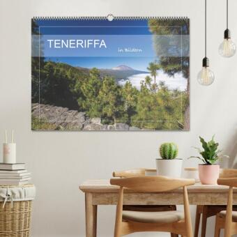 Teneriffa in Bildern (Wandkalender 2026 DIN A2 quer), CALVENDO Monatskalender