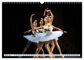 Ballett Bühne (Wandkalender 2026 DIN A3 quer), CALVENDO Monatskalender