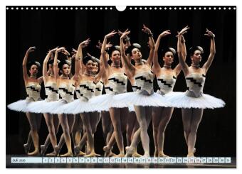 Ballett Bühne (Wandkalender 2026 DIN A3 quer), CALVENDO Monatskalender