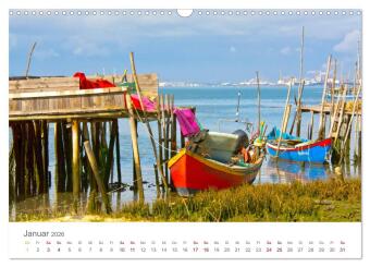 Alentejo Portugal - Küstenimpressionen (Wandkalender 2026 DIN A3 quer), CALVENDO Monatskalender