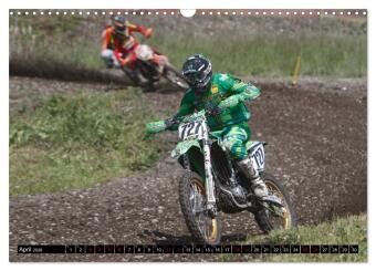 Moto Cross (Wandkalender 2026 DIN A3 quer), CALVENDO Monatskalender