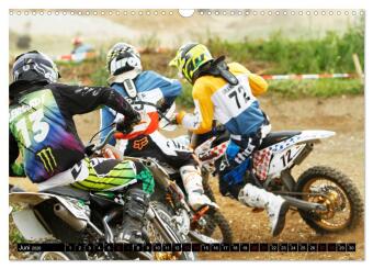 Moto Cross (Wandkalender 2026 DIN A3 quer), CALVENDO Monatskalender