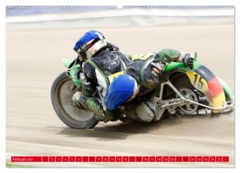 Speedway Sandbahn (Wandkalender 2026 DIN A2 quer), CALVENDO Monatskalender