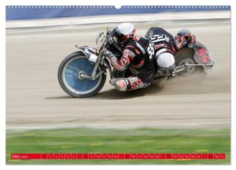 Speedway Sandbahn (Wandkalender 2026 DIN A2 quer), CALVENDO Monatskalender