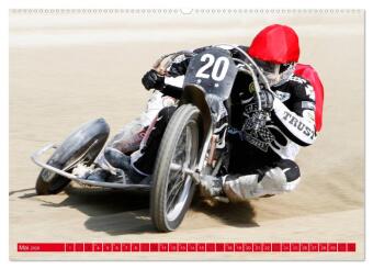 Speedway Sandbahn (Wandkalender 2026 DIN A2 quer), CALVENDO Monatskalender
