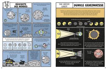 Ein Tag im Leben von Astronaut, All und Raketenknall