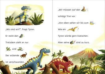 Leseprofis - Mit Bildern lesen lernen: Zwei Dinos wollen nach Hause, Erstes Lesen